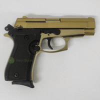 BLOW P29 BLANK GUN - GOLD W/ BLACK GRIPS & TRIM - NeonSales {{ shop.shopifyCountryName }}