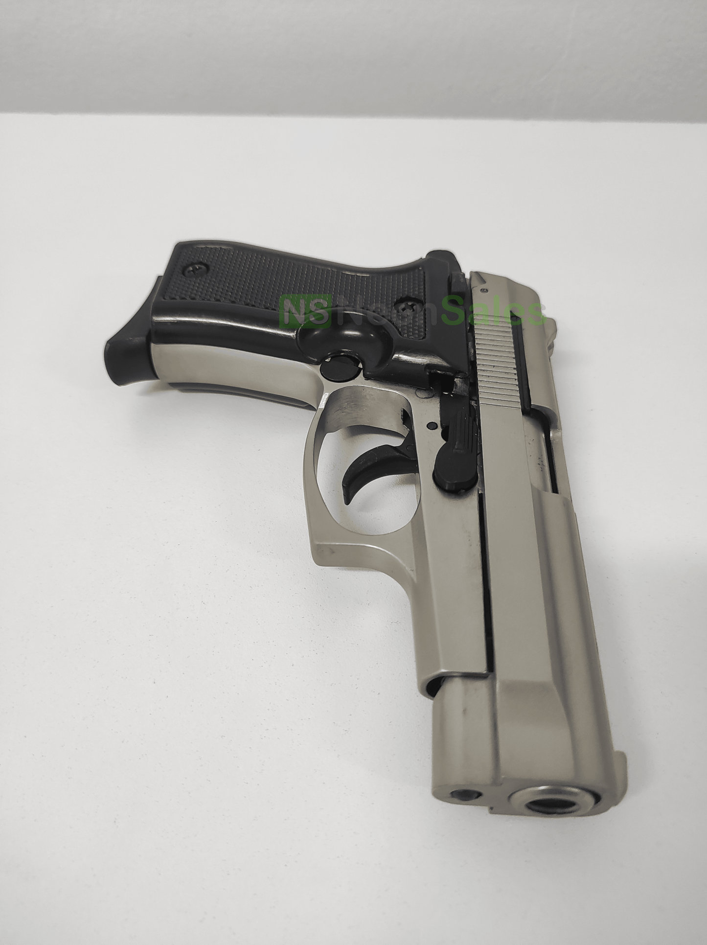 BLOW P29 BLANK GUN - SATIN W/ BLACK GRIPS & - NeonSales {{ shop.shopifyCountryName }}