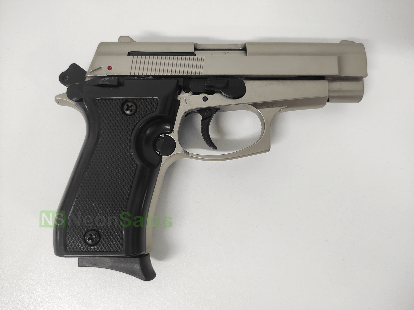 BLOW P29 BLANK GUN - SATIN W/ BLACK GRIPS & - NeonSales {{ shop.shopifyCountryName }}