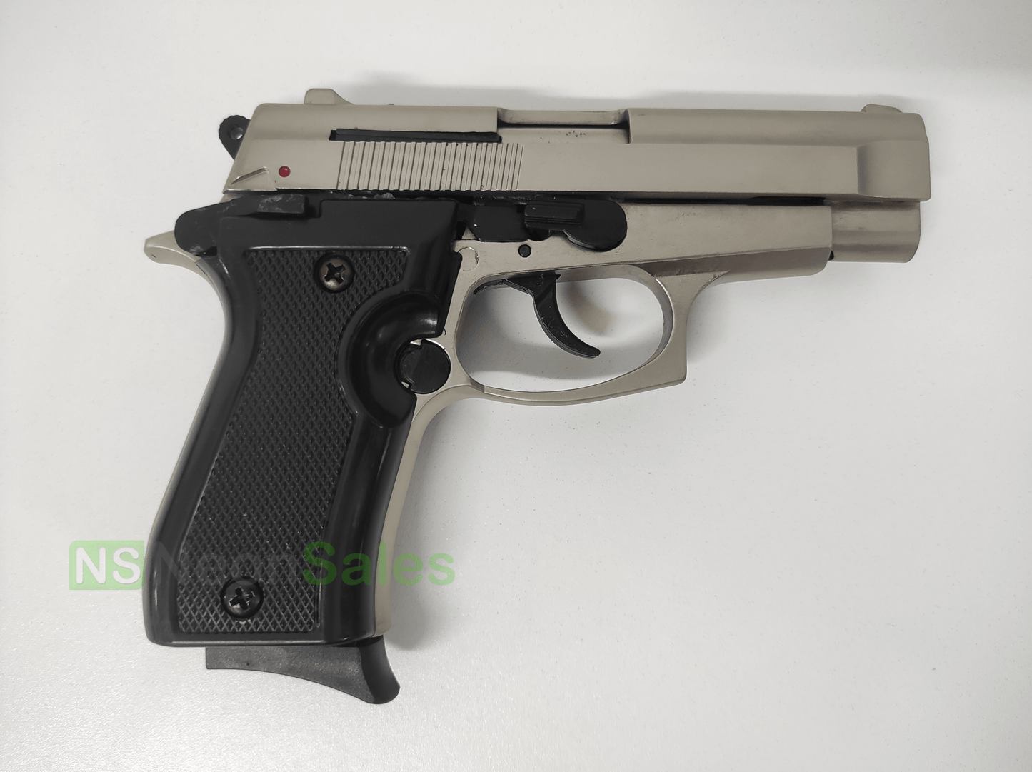 BLOW P29 BLANK GUN - SATIN W/ BLACK GRIPS & - NeonSales {{ shop.shopifyCountryName }}