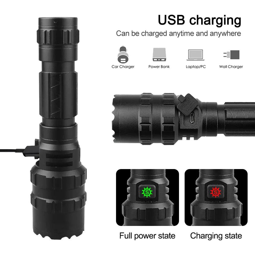 BOXED HUNTING FLASHLIGHT KIT - DB204 - NeonSales {{ shop.shopifyCountryName }}