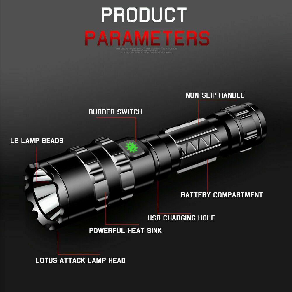 BOXED HUNTING FLASHLIGHT KIT - DB204 - NeonSales South Africa