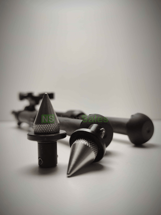 BP01A PICATINNY BIPOD, RUBBER + SPIKE FEET - CF - NeonSales {{ shop.shopifyCountryName }}