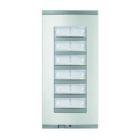 BPT HPP/12D 12-button front plate view 1