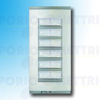 BPT HPP/12D 12-button front plate view 2