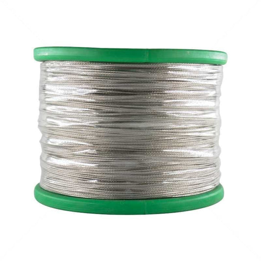 BRAIDED WIRE 304 STAINLESS STEEL 1.2MM 800M - NeonSales {{ shop.shopifyCountryName }}