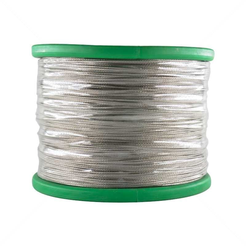 BRAIDED WIRE 304 STAINLESS STEEL 1.2MM 800M - NeonSales {{ shop.shopifyCountryName }}
