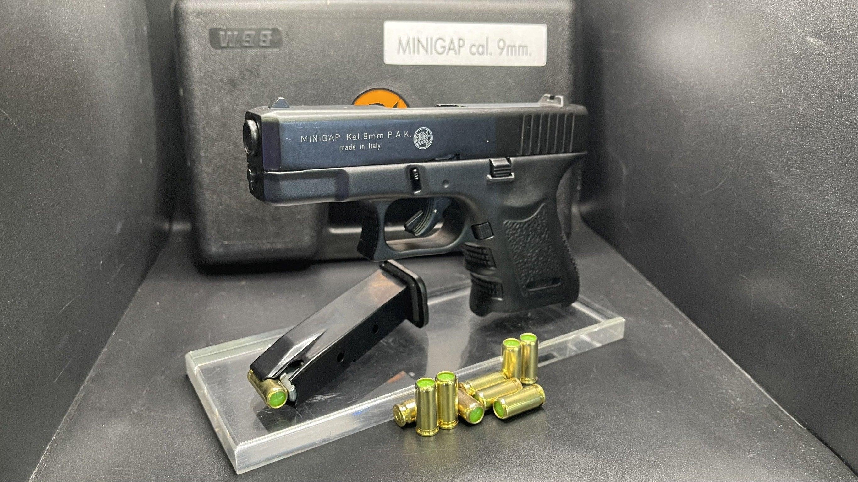 BRUNI MINI GAP (GLOCK 26 REPLICA) BLANK GUN - BLK - NeonSales {{ shop.shopifyCountryName }}