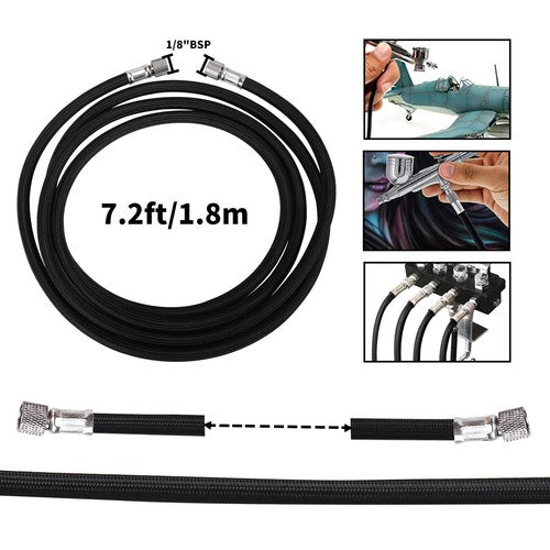 AIR HOSE 1.5M 1/8" BSP MALE TO FEMALE