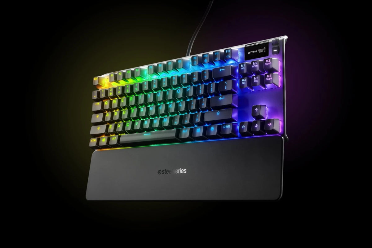 STEELSERIES APEX 7 TKL KEYBOARD-RED SWITCH