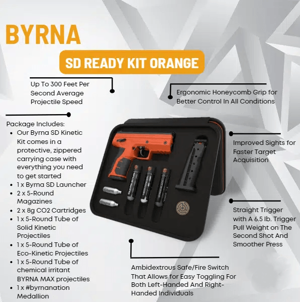 BYRNA SD READY KIT ORANGE