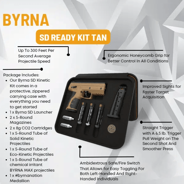 BYRNA SD READY KIT TAN