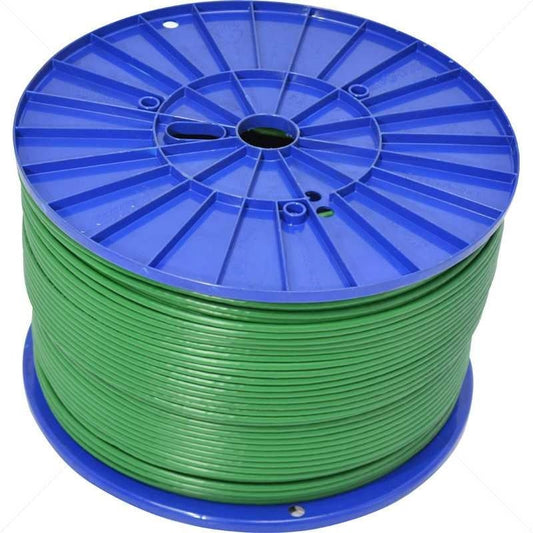CAT5E UTP SOLID COPPER GREEN INDOOR CABLE ROLL 500 - NeonSales {{ shop.shopifyCountryName }}