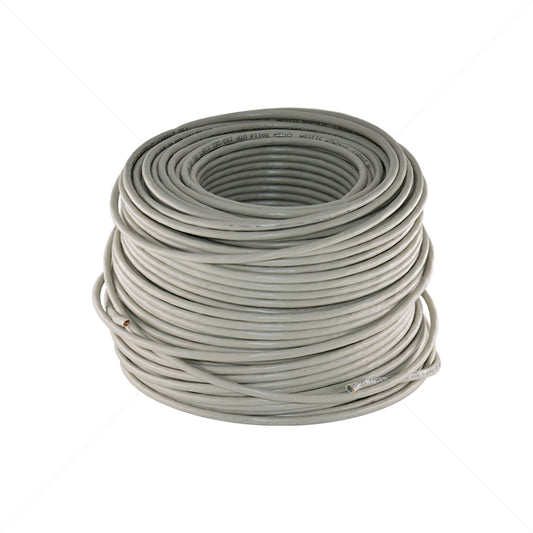 CAT5E UTP SOLID COPPER GREY INDOOR CABLE ROLL 100M - NeonSales {{ shop.shopifyCountryName }}