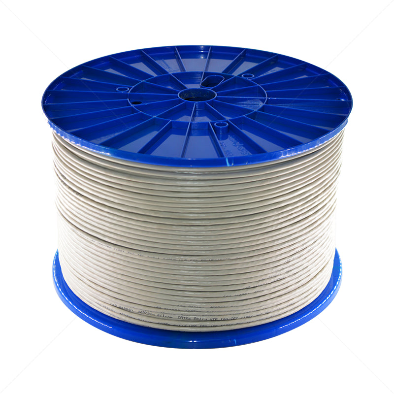 CAT5E UTP SOLID COPPER GREY INDOOR CABLE ROLL 500M - NeonSales {{ shop.shopifyCountryName }}