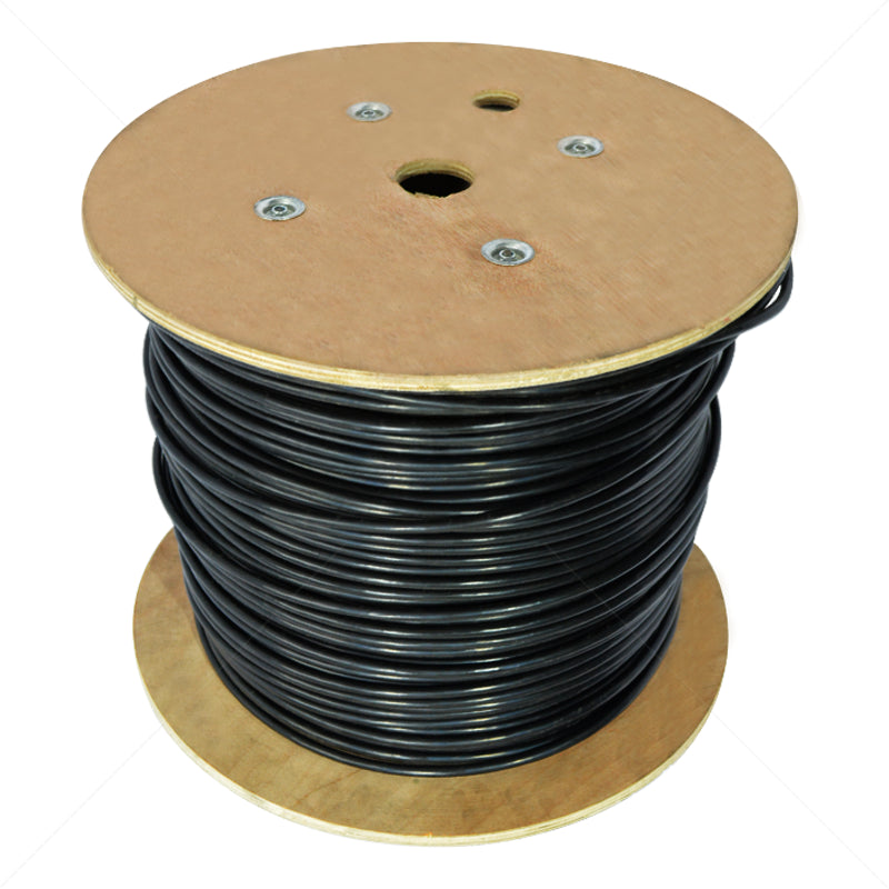 CAT6 SHIELDED SOLID COPPER OUTDOOR UV BLACK CABLE - NeonSales {{ shop.shopifyCountryName }}