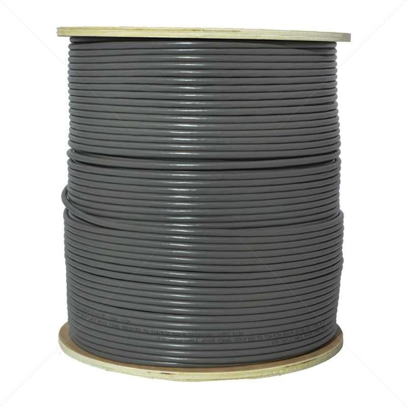 CAT6 STP CCA STRANDED SHIELDED CABLE ROLL 500M GRE - NeonSales {{ shop.shopifyCountryName }}