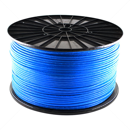 CAT6 UTP SOLID COPPER INDOOR BLUE CABLE ROLL 500M - NeonSales {{ shop.shopifyCountryName }}