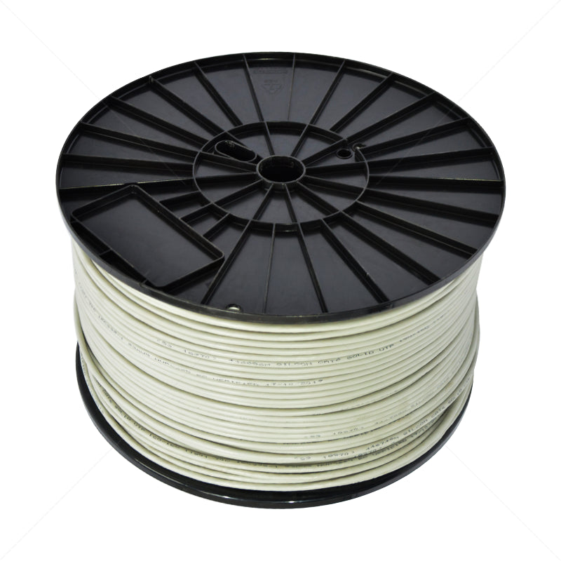 CAT6 UTP SOLID COPPER INDOOR GREY CABLE ROLL 500M - NeonSales {{ shop.shopifyCountryName }}