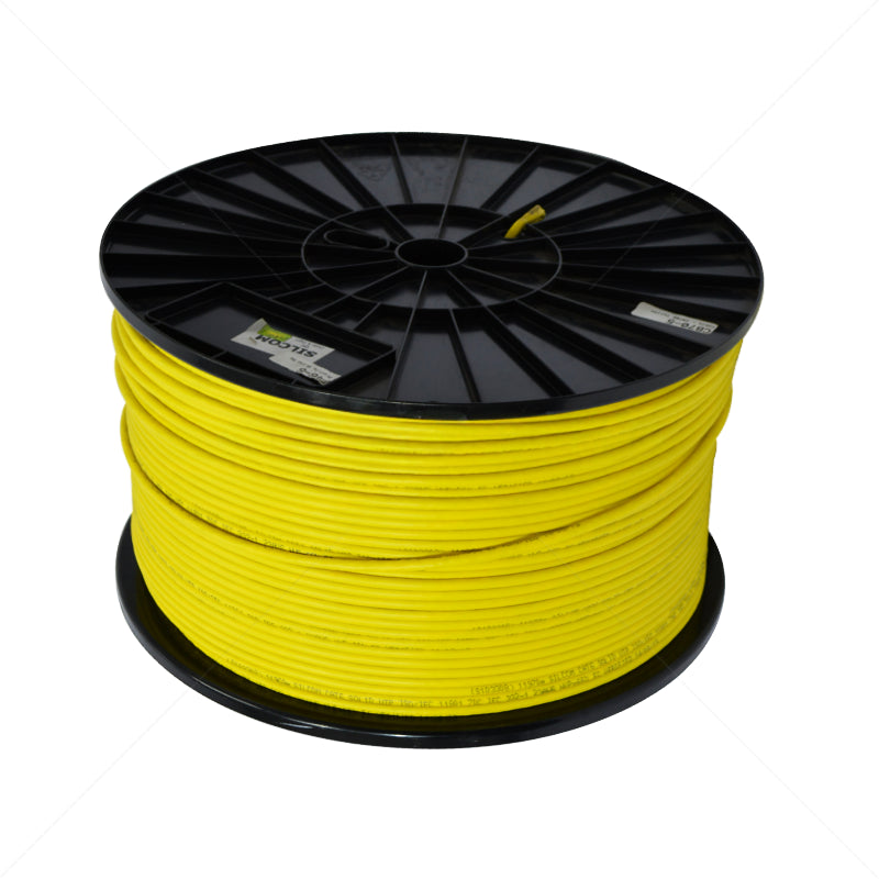 CAT6 UTP SOLID COPPER INDOOR YELLOW CABLE ROLL 500 - NeonSales {{ shop.shopifyCountryName }}
