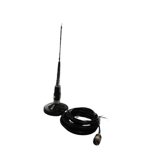 CB RADIO S/S RADIO ANTENNA 5M W/ MAGNETIC MOUNT - NeonSales {{ shop.shopifyCountryName }}