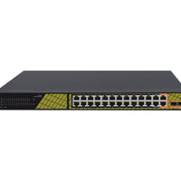 Genata 24-port Gigabit managed PoE switch - representative matching chassis and port layout