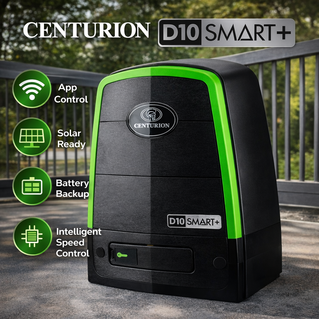 Centurion D10 Smart solar-ready gate motor reference