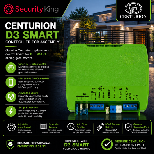 CENTURION D3 SMART 12V controller PCB assembly - alternative supplier photo