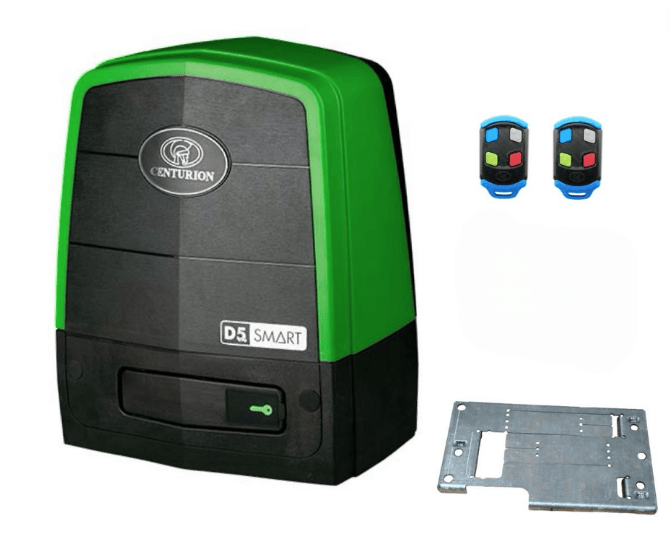 CENTURION D5 EVO SMART GATE MOTOR + 2X4 B- REMOTE - NeonSales {{ shop.shopifyCountryName }}