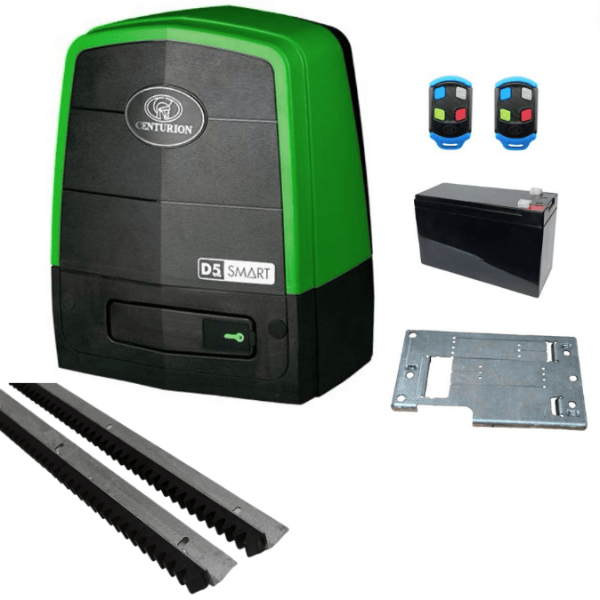 CENTURION D5 EVO SMART MOTOR + 2 RACKS + 1 BATTERY - NeonSales {{ shop.shopifyCountryName }}