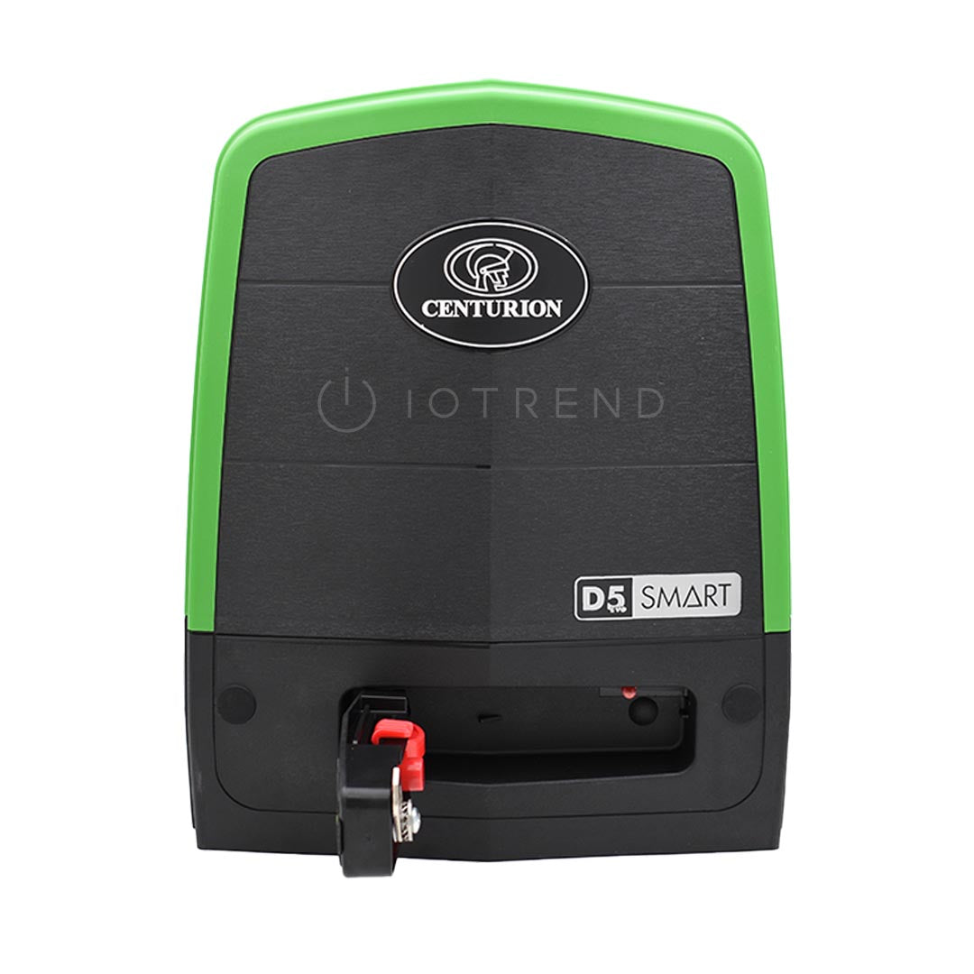CENTURION D5 SMART - manual release lever location