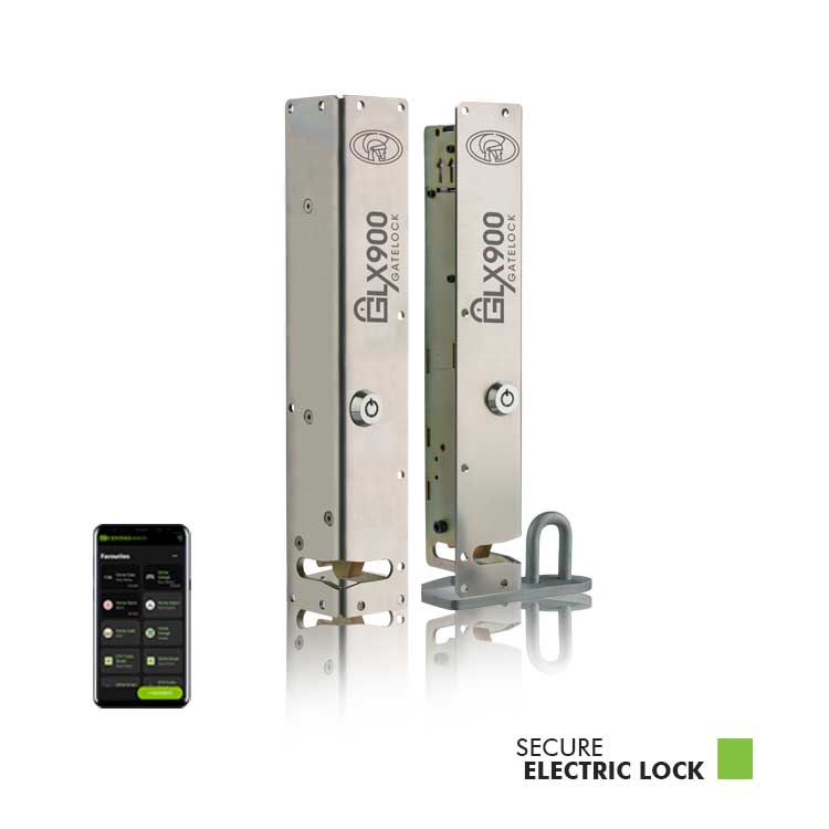 Centurion GLX900 gate lock system compatibility reference - mounting tube sold separately