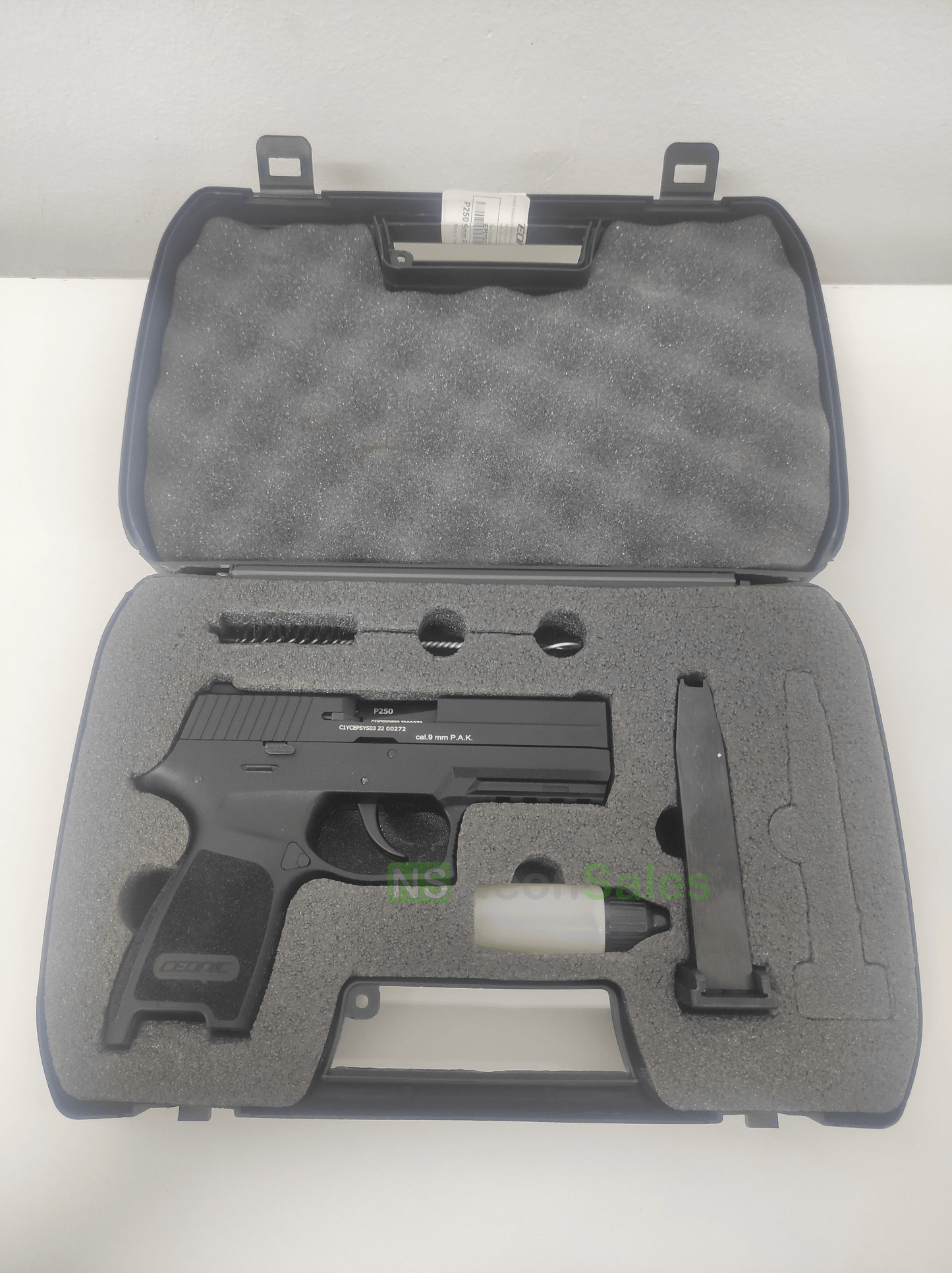 CEONIC P250 (P320 REPLICA) BLANK GUN - BLACK - NeonSales {{ shop.shopifyCountryName }}