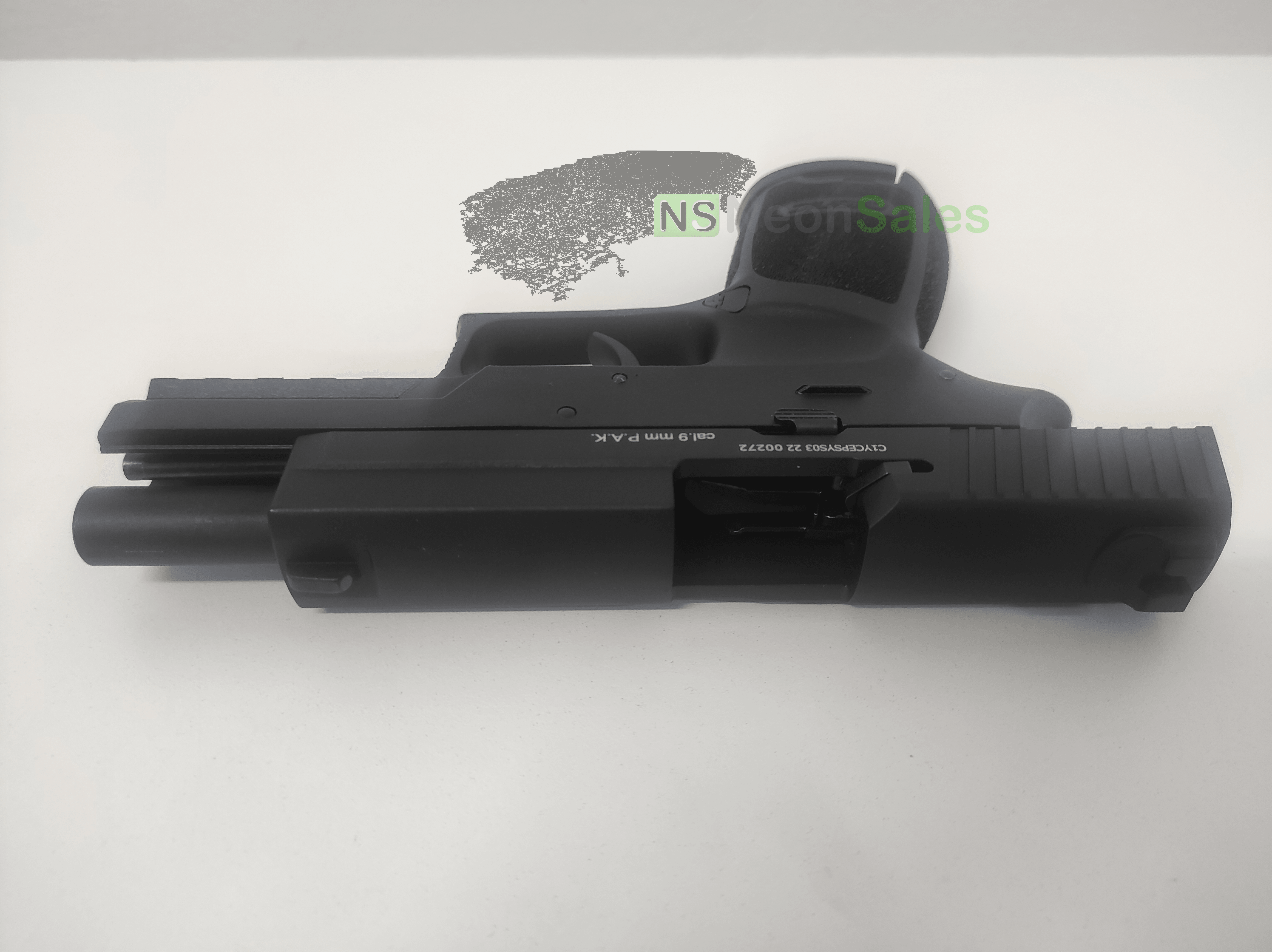 CEONIC P250 (P320 REPLICA) BLANK GUN - BLACK - NeonSales {{ shop.shopifyCountryName }}