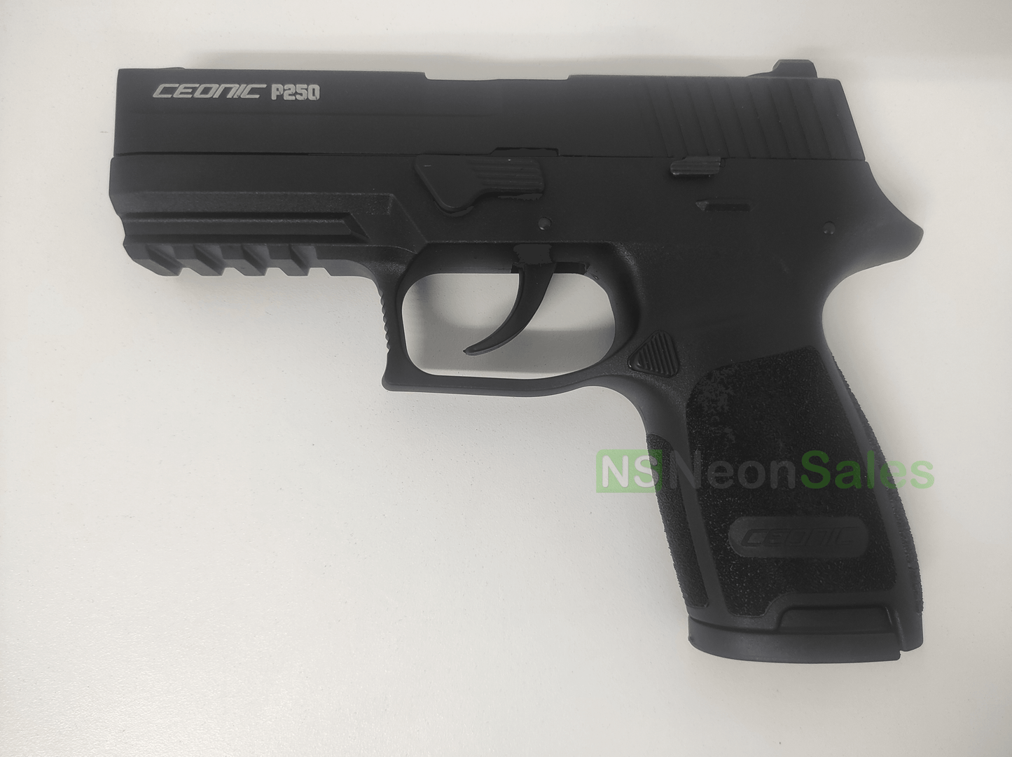 CEONIC P250 (P320 REPLICA) BLANK GUN - BLACK - NeonSales {{ shop.shopifyCountryName }}