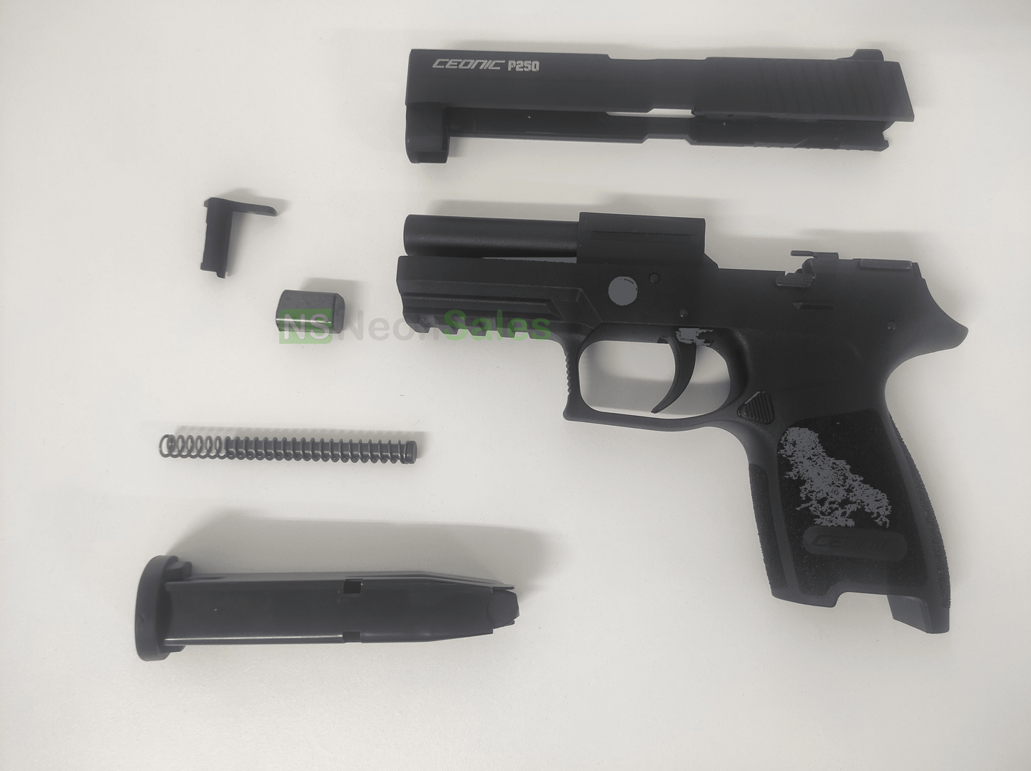 CEONIC P250 (P320 REPLICA) BLANK GUN - BLACK - NeonSales {{ shop.shopifyCountryName }}