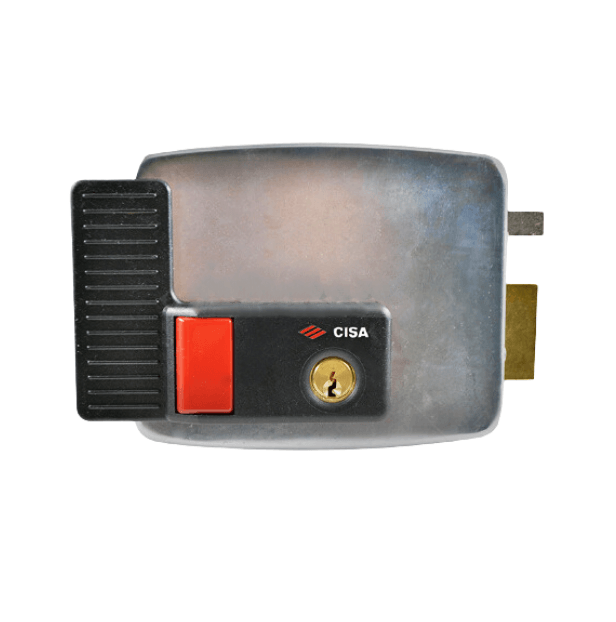 CISA ELECTRIC RIM GATE LOCK RHS W/ BUTTON - INWARD - NeonSales {{ shop.shopifyCountryName }}