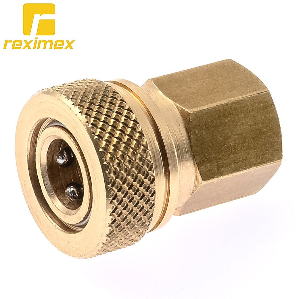 BSP 1/8 FEMALE BRASS FILL CONNECTOR