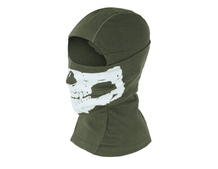 COTTON BALACLAVA SKULL PRINT - OD - NeonSales South Africa