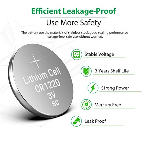 CR1220 COIN CELL 3V - EACH - NeonSales {{ shop.shopifyCountryName }}