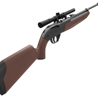 CROSMAN 760X AIR RIFLE + 4X15 SCOPE