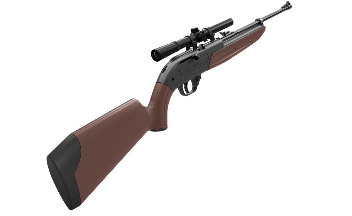 CROSMAN 760X AIR RIFLE + 4X15 SCOPE