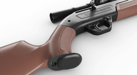 CROSMAN 760X AIR RIFLE + 4X15 SCOPE