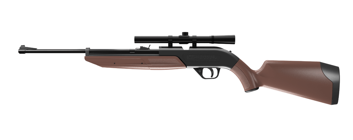CROSMAN 760X AIR RIFLE + 4X15 SCOPE