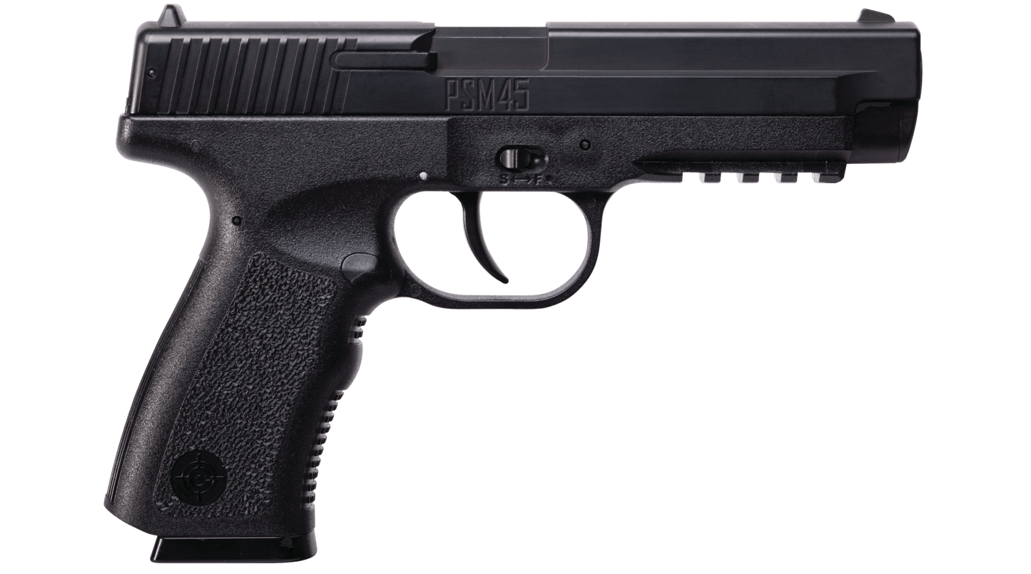 CROSMAN PSM45 SPRING COCKING PISTOL, 4.5MM CAL - NeonSales {{ shop.shopifyCountryName }}