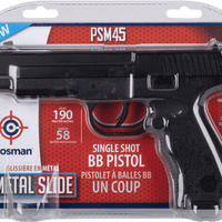 CROSMAN PSM45 SPRING COCKING PISTOL, 4.5MM CAL - NeonSales {{ shop.shopifyCountryName }}