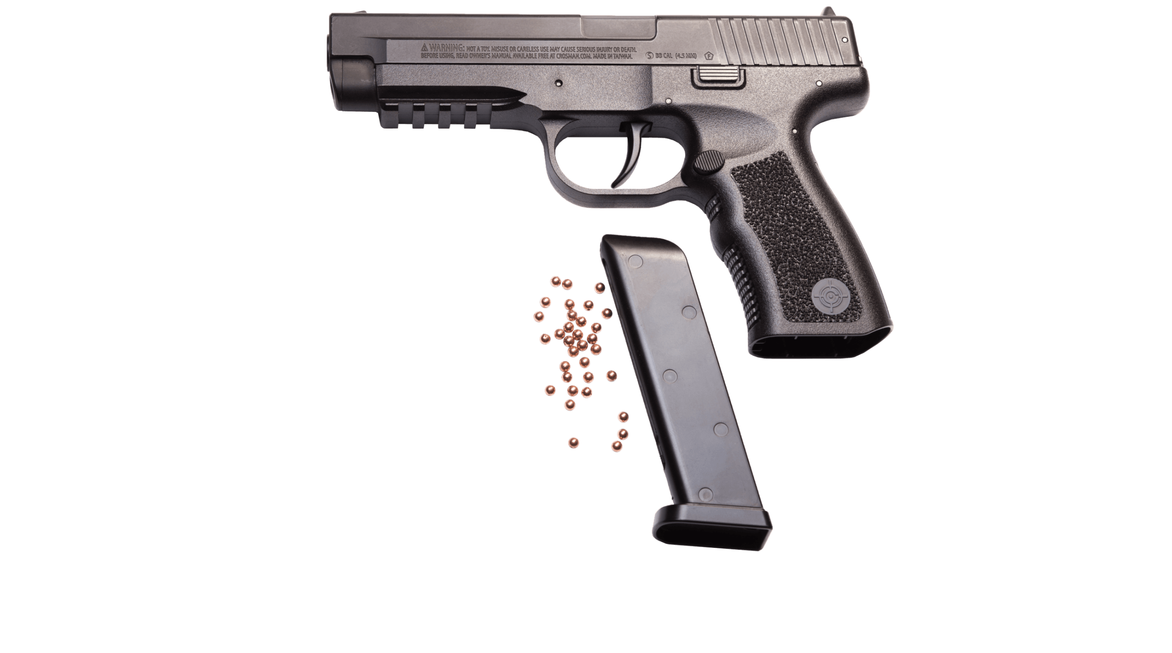 CROSMAN PSM45 SPRING COCKING PISTOL, 4.5MM CAL - NeonSales {{ shop.shopifyCountryName }}