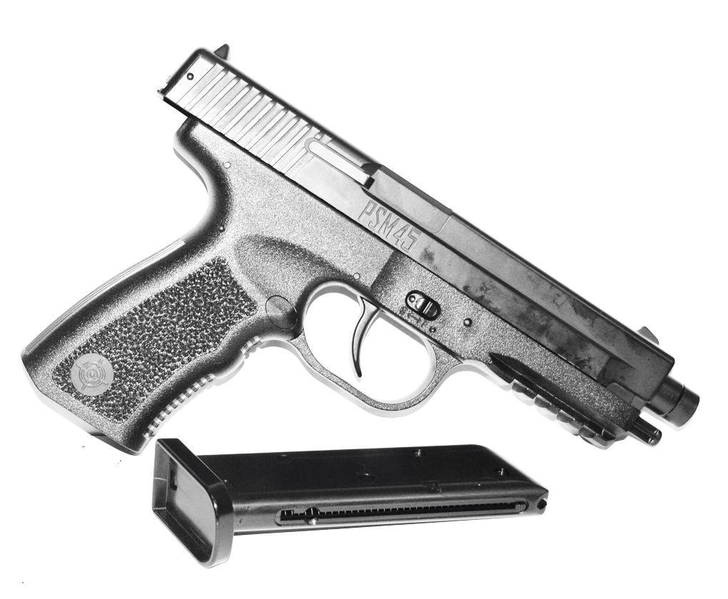 CROSMAN PSM45 SPRING COCKING PISTOL, 4.5MM CAL - NeonSales {{ shop.shopifyCountryName }}