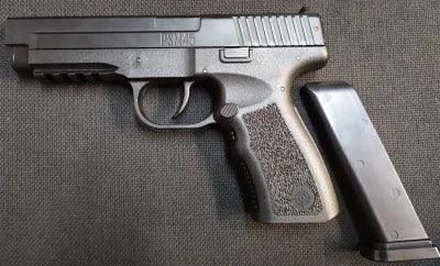 CROSMAN PSM45 SPRING COCKING PISTOL, 4.5MM CAL - NeonSales {{ shop.shopifyCountryName }}