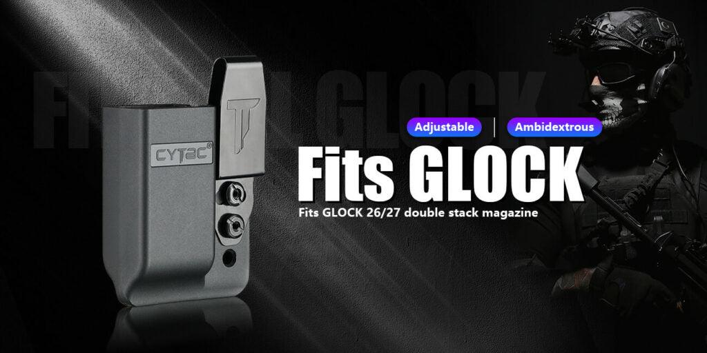 CYTAC I-MINI GUARD MAGAZINE HOLDER, GLOCK 17/19 - NeonSales {{ shop.shopifyCountryName }}